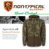 DRAKE Men’s Non-Typical Endurance Warm Soft Fleece-Lined Silent Stretchy Mid-Weight Full-Zip Jacket(Mossy Oak Original Bottomland)