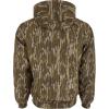 Drake Waterfowl Men’s MST Waterproof Full Zip Hunting Warm Fleece Lined Hooded Jacket with 2 Chest Pockets & 2 Hip Pockets(Mossy Oak Original Bottomland)