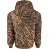Drake Waterfowl Men’s MST Waterproof Full Zip Hunting Warm Fleece Lined Hooded Jacket with 2 Chest Pockets & 2 Hip Pockets(Mossy Oak Original Shadow Grass)