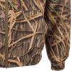Drake Waterfowl Men’s MST Waterproof Full Zip Hunting Warm Fleece Lined Hooded Jacket with 2 Chest Pockets & 2 Hip Pockets(Mossy Oak Original Shadow Grass)