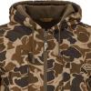 Drake Waterfowl Men’s MST Waterproof Full Zip Hunting Warm Fleece Lined Hooded Jacket with 2 Chest Pockets & 2 Hip Pockets(Old School)