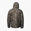Gator Waders Mens Cumulus Jacket – Insulated Lightweight Windproof Hunting Puffer with Hood – Rated for 0-45°F Cold Weather(Mossy Oak Original Bottomland)