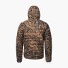 Gator Waders Mens Cumulus Jacket – Insulated Lightweight Windproof Hunting Puffer with Hood – Rated for 0-45°F Cold Weather(Mossy Oak Original Shadow Grass)