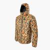 Gator Waders Mens Cumulus Jacket – Insulated Lightweight Windproof Hunting Puffer with Hood – Rated for 0-45°F Cold Weather(Old School Camo)