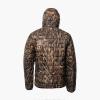 Gator Waders Mens Cumulus Jacket – Insulated Lightweight Windproof Hunting Puffer with Hood – Rated for 0-45°F Cold Weather(Realtree Max-7)