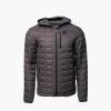 Gator Waders Mens Cumulus Jacket – Insulated Lightweight Windproof Hunting Puffer with Hood – Rated for 0-45°F Cold Weather(Timber Grey)