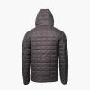 Gator Waders Mens Cumulus Jacket – Insulated Lightweight Windproof Hunting Puffer with Hood – Rated for 0-45°F Cold Weather(Timber Grey)