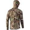 NOMAD Men’s Longneck Hoodie | Mid-weight Water Resistant Hunting Fleece(Blaze)