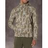 NOMAD Men’s Longneck Hoodie | Mid-weight Water Resistant Hunting Fleece(Mossy Oak Bottomland)