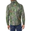 NOMAD Men’s Longneck Hoodie | Mid-weight Water Resistant Hunting Fleece(Mossy Oak Shadowleaf)