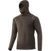 NOMAD Men’s Longneck Hoodie | Mid-weight Water Resistant Hunting Fleece(Mud)