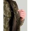 NOMAD Men’s Rub Line Bomber Jacket, Insulated, Water-resistant, Quiet Hunting Outerwear Coat(Mossy Oak Bottomland Camo)
