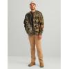 NOMAD Men’s Rub Line Bomber Jacket, Insulated, Water-resistant, Quiet Hunting Outerwear Coat(Mossy Oak New Breakup Camo)