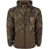DRAKE Men’s Non-Typical Endurance Warm Soft Fleece-Lined Silent Stretchy Mid-Weight Full-Zip Jacket(Mossy Oak Original Treestand)