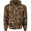 Drake Waterfowl Men’s MST Waterproof Full Zip Hunting Warm Fleece Lined Hooded Jacket with 2 Chest Pockets & 2 Hip Pockets(Old School)