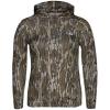 Mossy Oak Women’s Camo Tibbee Flex Vented Hunting & 40+ UPF Sun Protection Hoodie(Original Bottomland)