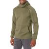 NOMAD Men’s Longneck Hoodie | Mid-weight Water Resistant Hunting Fleece(Moss)