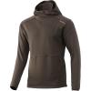 NOMAD Men’s Longneck Hoodie | Mid-weight Water Resistant Hunting Fleece(Mud)
