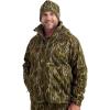 Nomad Men’s Harvester Vx3 Jacket – Insulated, Wind-resistant, and Quiet Hunting Jacket for Cold-weather Performance(Mossy Oak Bottomland Camo)
