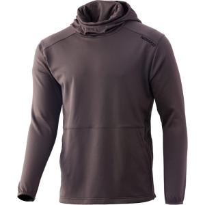 NOMAD Men’s Longneck Hoodie | Mid-weight Water Resistant Hunting Fleece(Iron)
