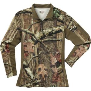 ROCKY Women’s SilentHunter 1/4 Zip Camo Shirt(Multicolor)
