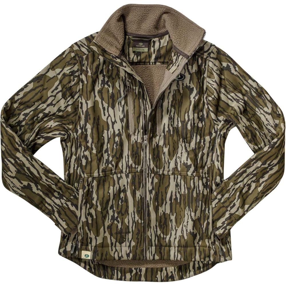 image:imageMossy Oak Womens Camo Hunting Jacket Sherpa FleeceOriginal Bottomland