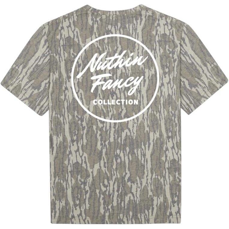 image:imageNuthin Fancy Shirts Graphic Logo Tee Classic TShirt Relaxed FitMossy Oak Original Bottomland