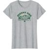 Mossy Oak Camping Retro Mountain Landscape Logo T-Shirt(Heather Grey)