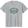 Mossy Oak Camping Retro Mountain Landscape Logo T-Shirt(Heather Grey)