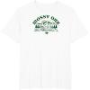Mossy Oak Camping Retro Mountain Landscape Logo T-Shirt(White)
