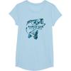 Mossy Oak Fishing Bass Open Water Classic Blue Logo T-Shirt(Baby Blue)