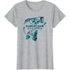 Mossy Oak Fishing Bass Open Water Classic Blue Logo T-Shirt(Heather Grey)