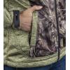 TrailCrest Women’s Softshell Hooded Jacket – Super Soft Plush Coral Fleece Lining – Mossy Oak Camo Patterns(Olive Heather – Breakup Country)