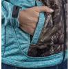 TrailCrest Women’s Softshell Hooded Jacket – Super Soft Plush Coral Fleece Lining – Mossy Oak Camo Patterns(Teal Heather – Breakup Country)