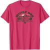 Mossy Oak Camping Retro Mountain Landscape Logo T-Shirt(Red Heather)