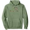 Mossy Oak Nature Camouflage Classic Outdoors Logo Pullover Hoodie(Sage Green)