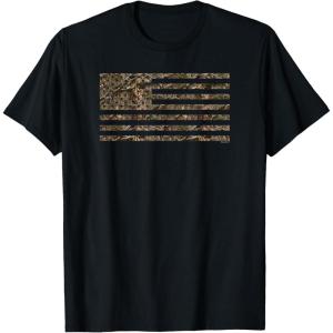 Mossy Oak Camouflage Square Logo Fill T-Shirt(Black)