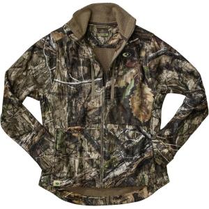 Mossy Oak Womens Camo Hunting Jacket Sherpa Fleece(Country Dna)