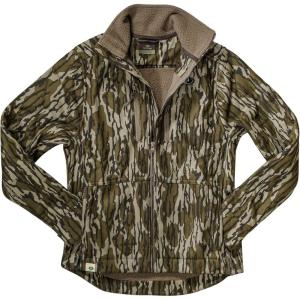 Mossy Oak Womens Camo Hunting Jacket Sherpa Fleece(Original Bottomland)