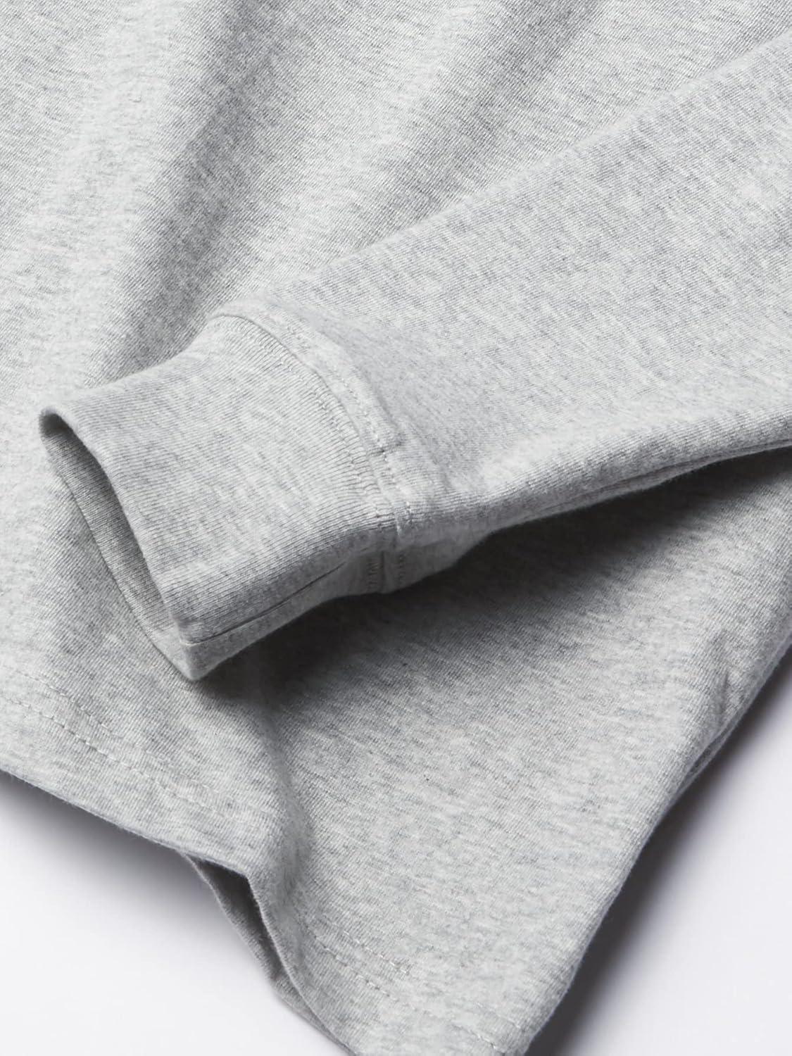 image:imageCarhartt Boys LongSleeve Logo Sleeve Pocket TShirtGrey Heather