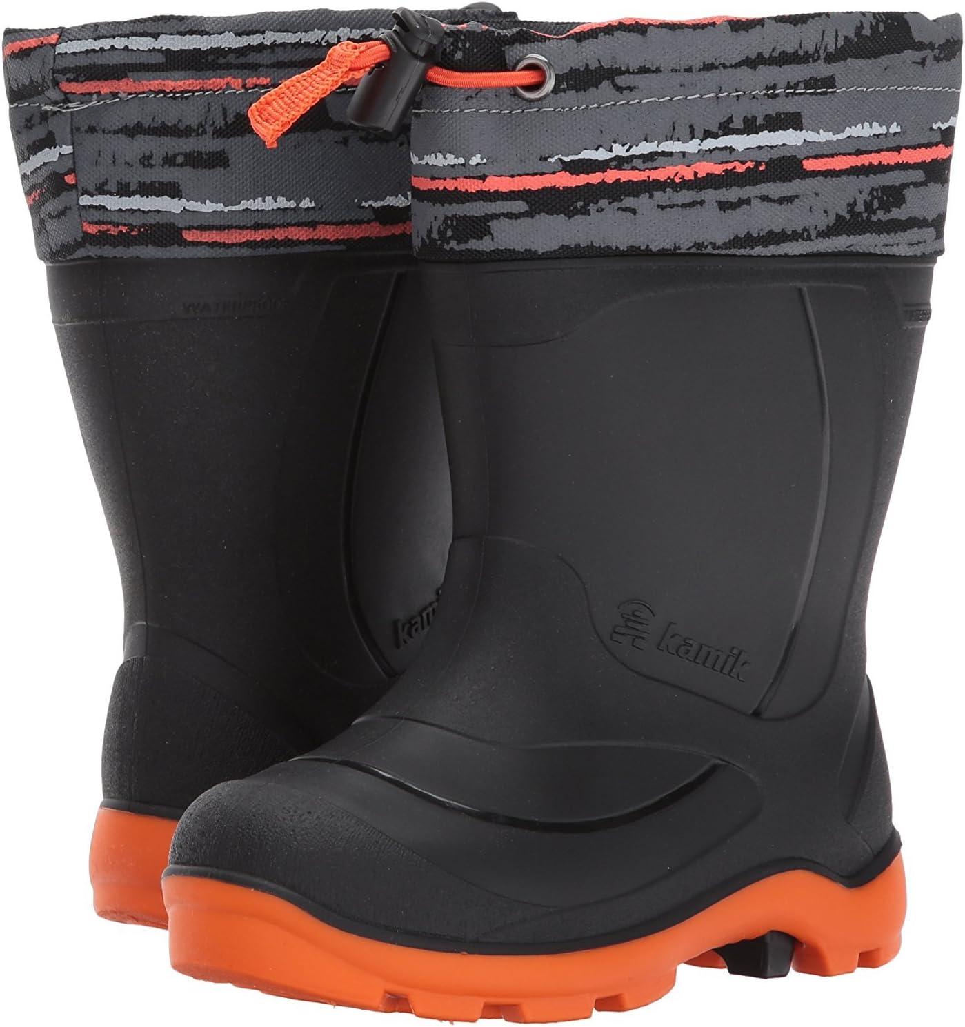 image:imageKamik Kids Snobuster 2 Winter BootsCharcoalOrange