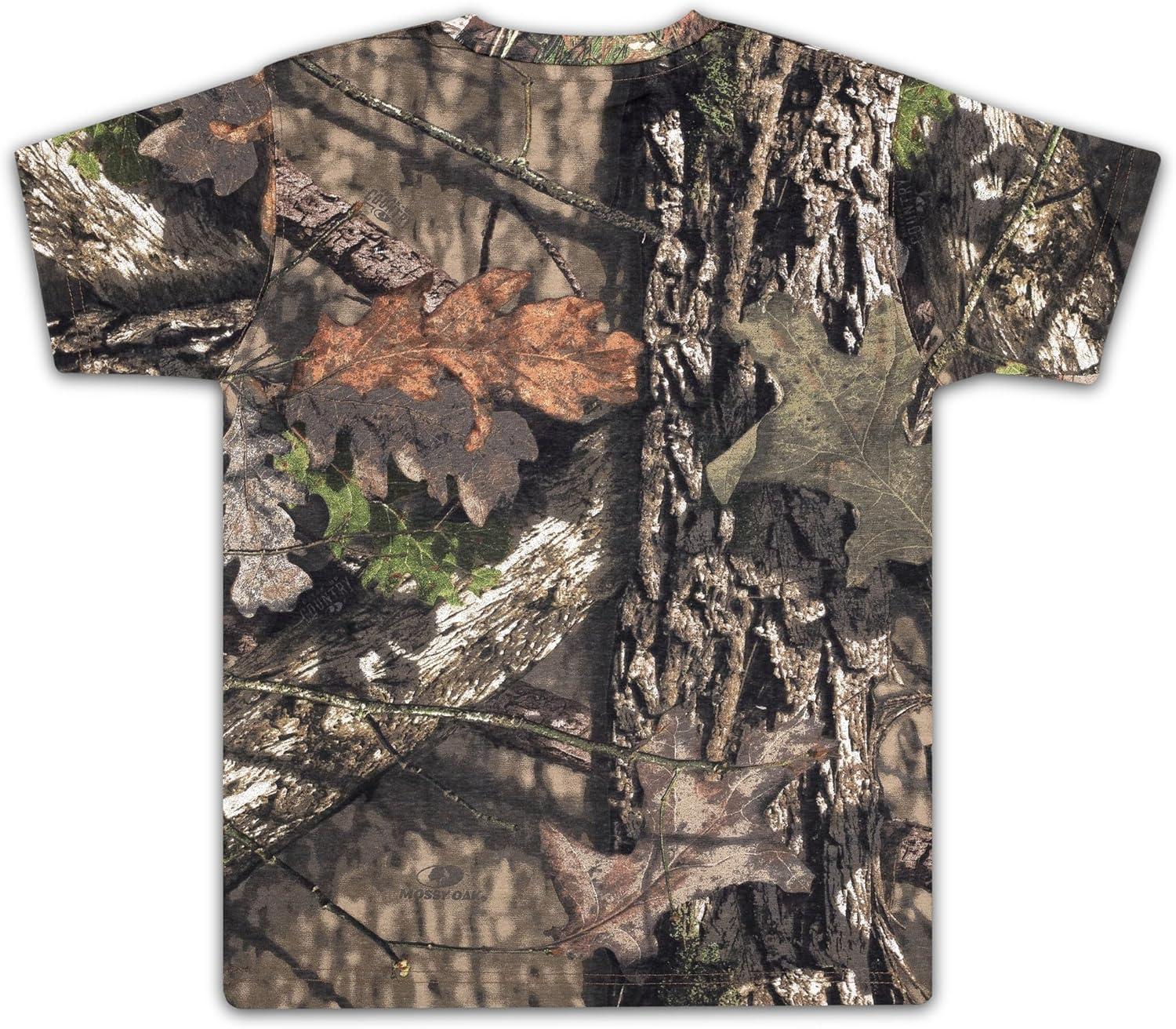 image:imageKids Patriotic Camo TShirt USA Flag Embroidered Tee for Boys amp Girls Perfect for Outdoors amp HuntingMossy Oak Country