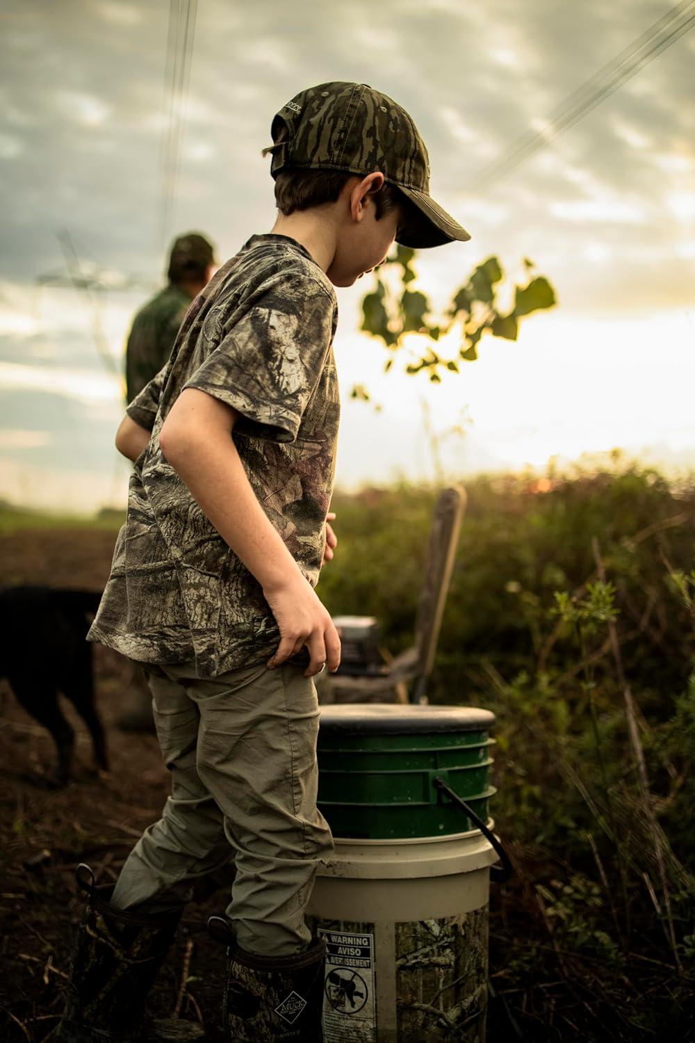 image:imageMossy Oak Boys Kids Hunting Clothes Youth Camo Shirt Long SleeveGreenleaf
