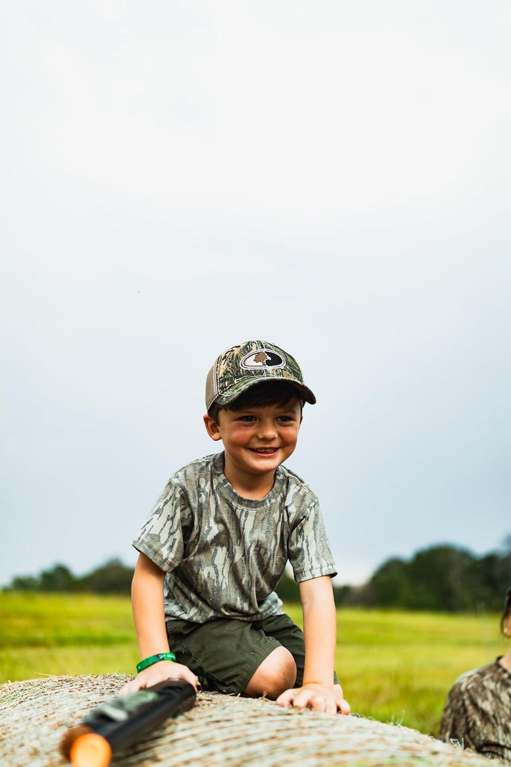 image:imageMossy Oak Boys Youth Hunting Clothes Boys Camo Shirt Short Sleeve CottonOriginal Bottomland