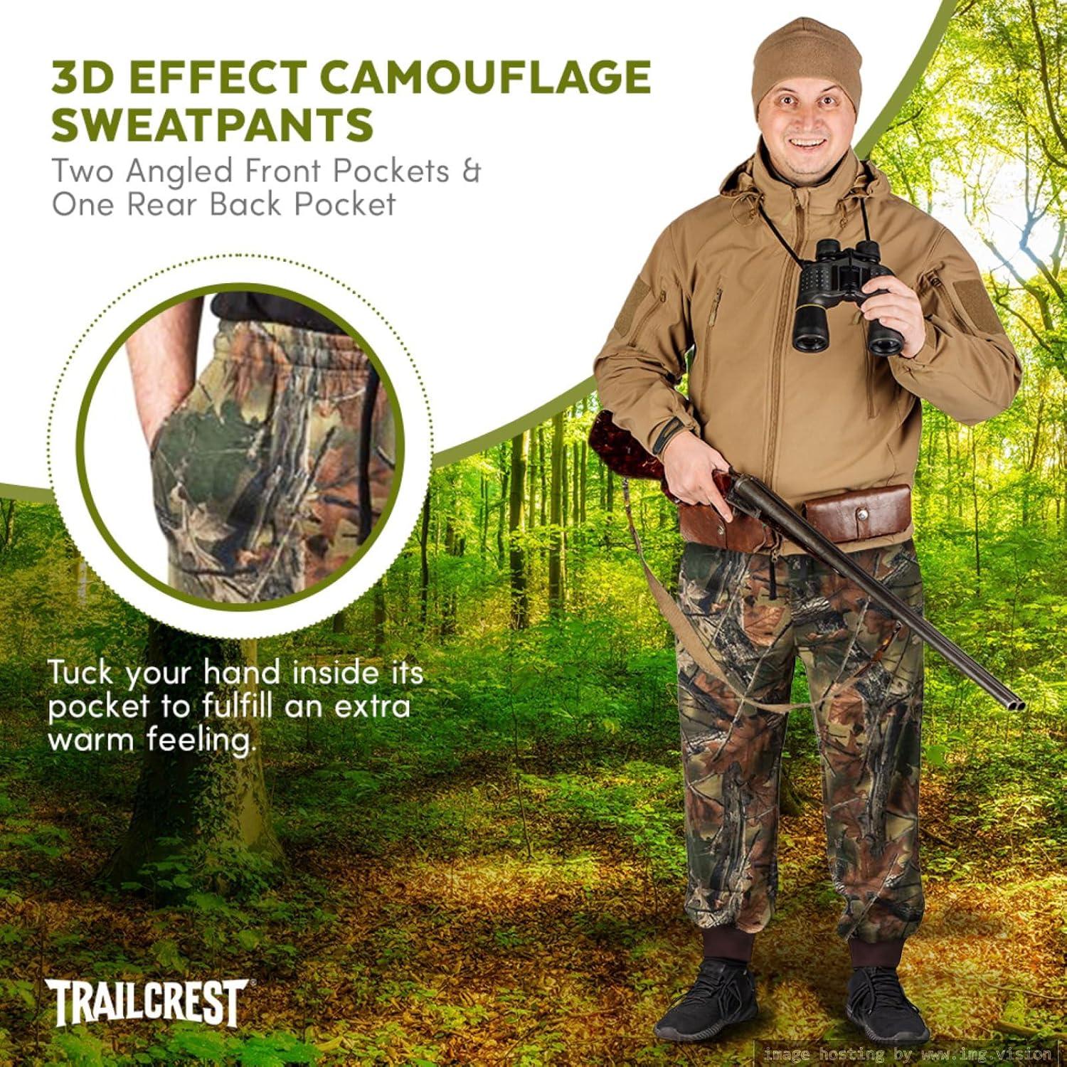 image:imageTrailCrest by Treel Boys Mossy OakCamo Pull On Jogger SweatpantsCamouflage