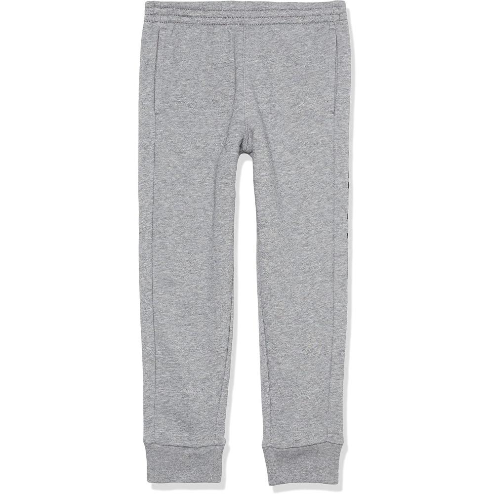 image:imageCarhartt Kids CK8429 Fleece Logo Sweatpant BoysCharcoal Heather