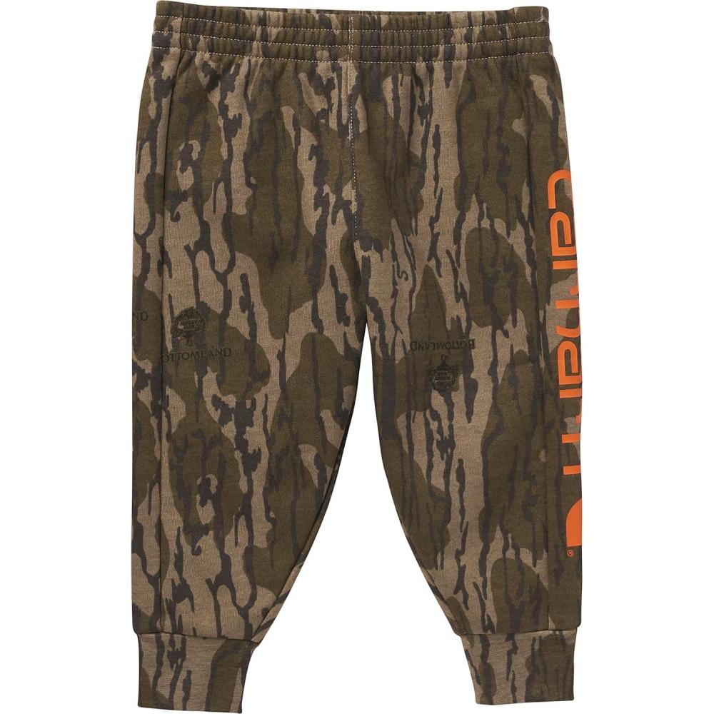 image:imageCarhartt Kids CK8429 Fleece Logo Sweatpant BoysMossy Oak Bottomland