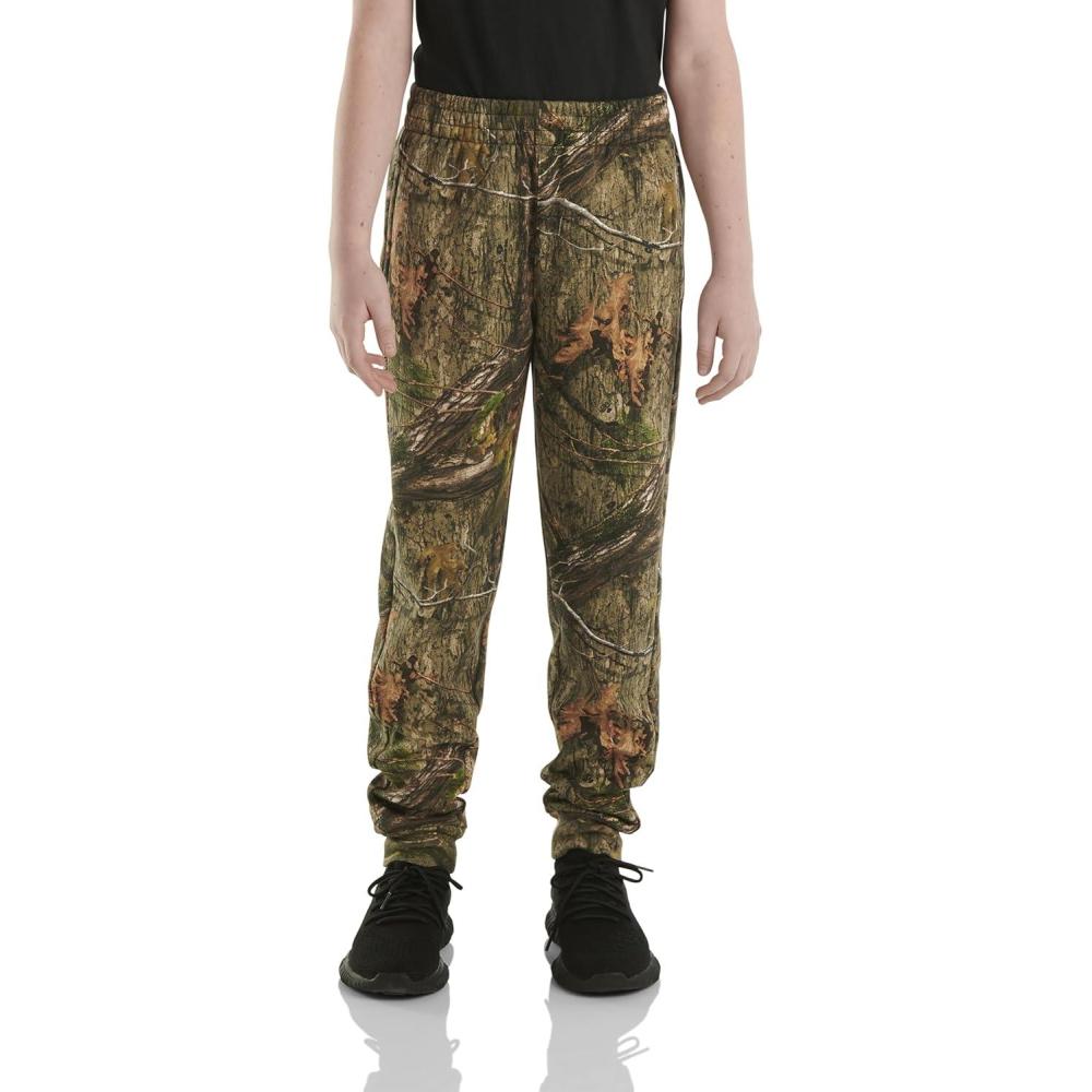 image:imageCarhartt Kids CK8429 Fleece Logo Sweatpant BoysMossy Oak Country Dna