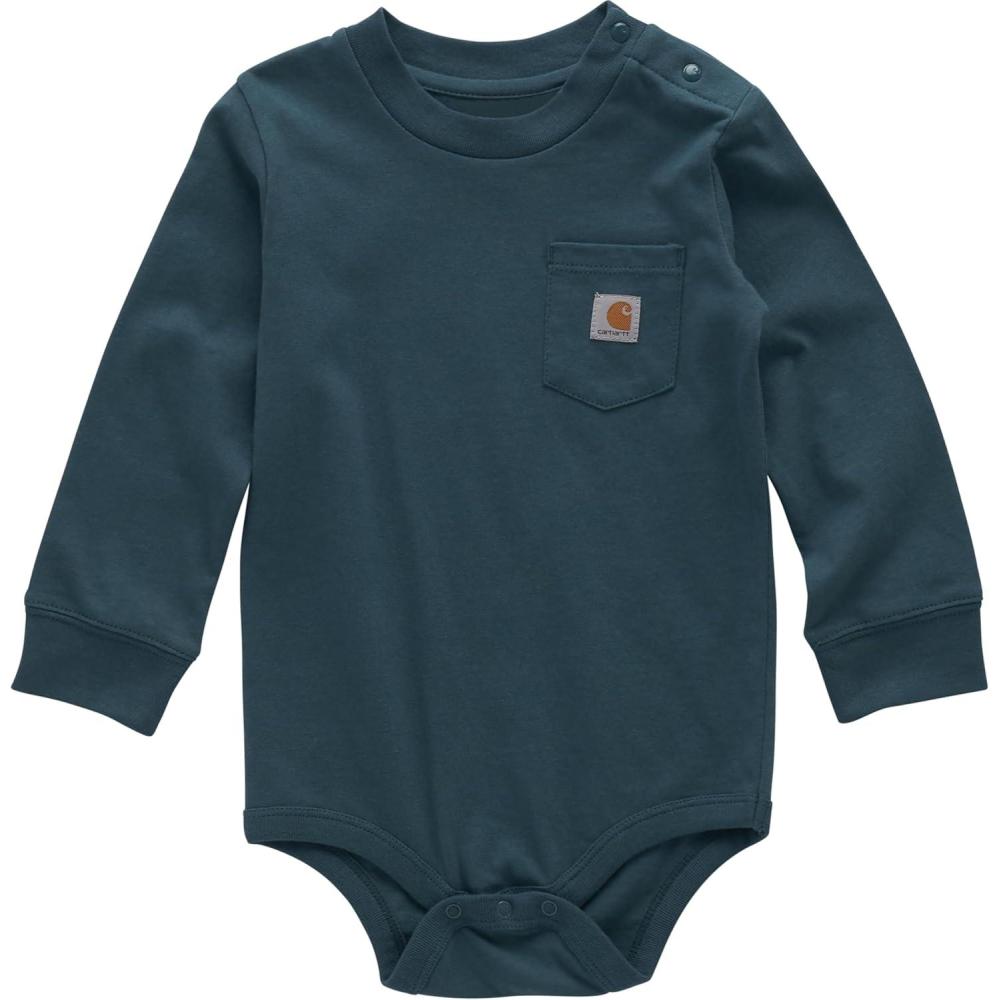 image:imageCarhartt LongSleeve Pocket BodysuitAtlantic Deep