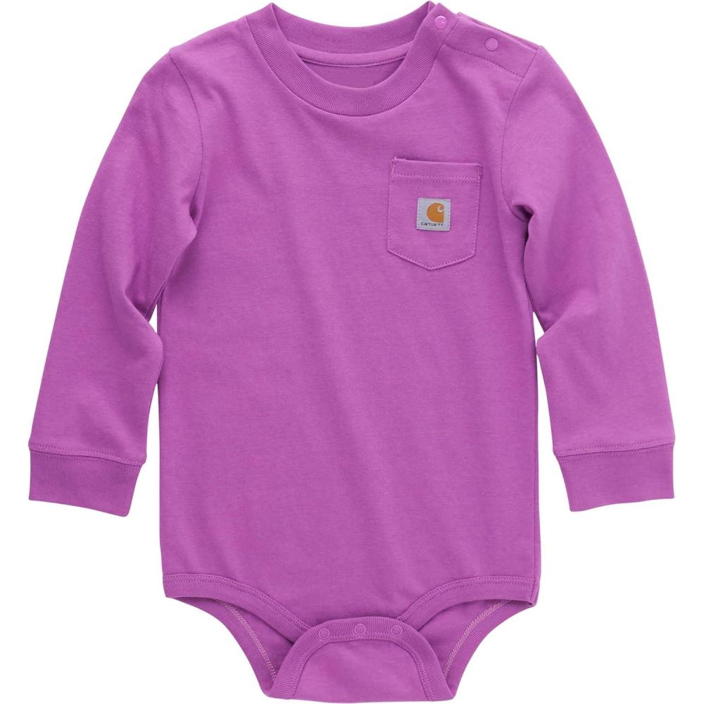 image:imageCarhartt LongSleeve Pocket BodysuitIris Orchid Purple